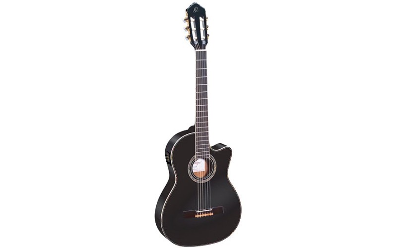 ORTEGA RCE145BK Family Series Pro Классическая гитара, размер 4/4, черная