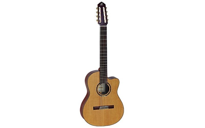 ORTEGA RCE159-8 Feel Series Классическая гитара 8-струнная, со звукоснимателем, с вырезом