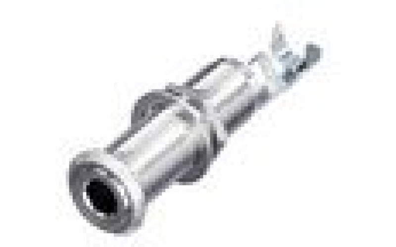 Rean NYS2202P кабельный разъем Jack 6.3мм TS (моно) гнездо, металический корпус, для кабеля 6мм