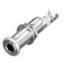 Rean NYS2202P кабельный разъем Jack 6.3мм TS (моно) гнездо, металический корпус, для кабеля 6мм