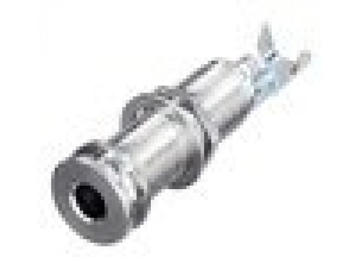 Rean NYS221 панельный разъём Jack 6.3мм TS (моно) гнездо, металлический корпус