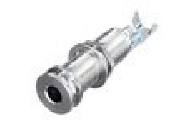 Rean NYS221 панельный разъём Jack 6.3мм TS (моно) гнездо, металлический корпус