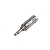Rean NYS226L кабельный разъем Jack 3.5мм моно, штекер металлический корпус для кабеля 6мм