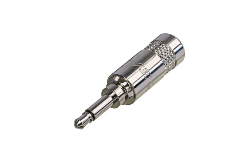 Rean NYS226L кабельный разъем Jack 3.5мм моно, штекер металлический корпус для кабеля 6мм