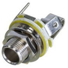 Rean NYS229L панельный разъем Jack 6.3мм TS(моно) гнездо
