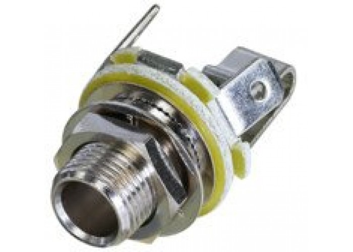 Rean NYS229L панельный разъем Jack 6.3мм TS(моно) гнездо