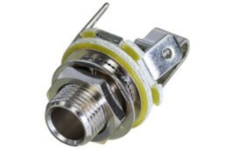 Rean NYS229L панельный разъем Jack 6.3мм TS(моно) гнездо