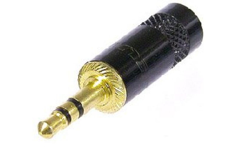 Rean NYS231BG кабельный разъем Jack 3.5мм TRS (стерео) штекер, металический корпус