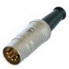Rean NYS322G кабельный разъем DIN male, 5 контактов золоченых