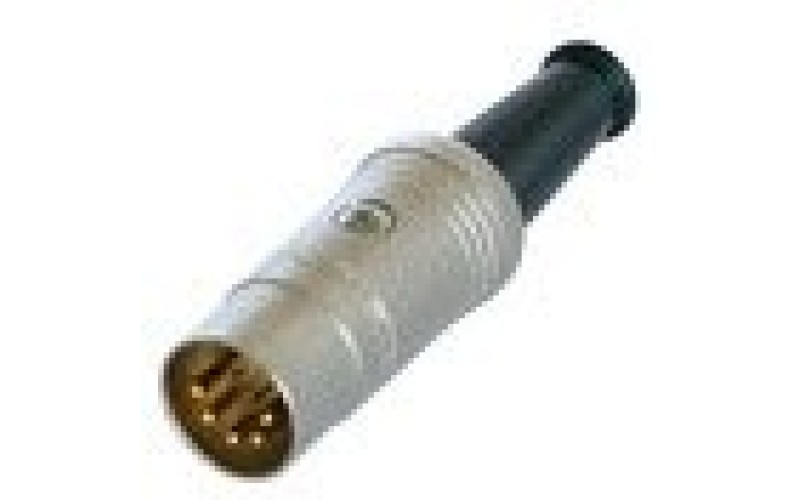 Rean NYS322G кабельный разъем DIN male, 5 контактов золоченых