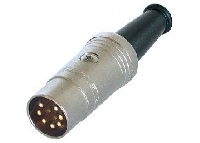 Rean NYS323G кабельный разъем DIN male, 7 контактов золоченых