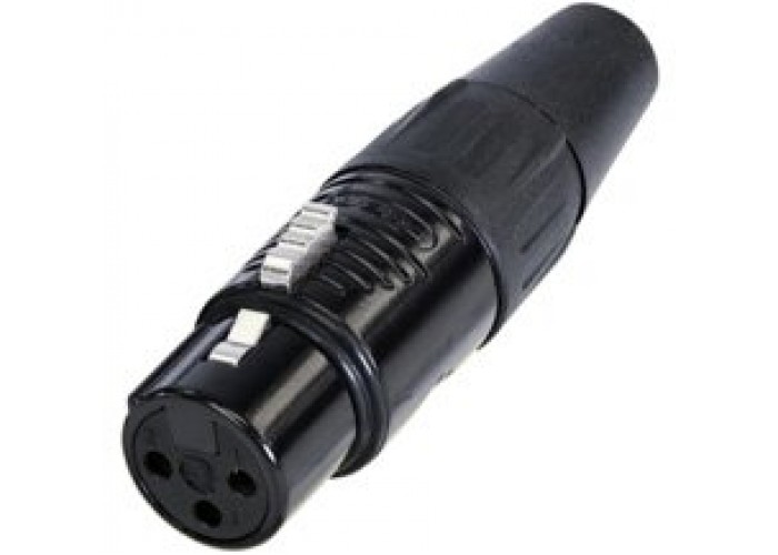 Rean RC3F-B кабельный разъем XLR