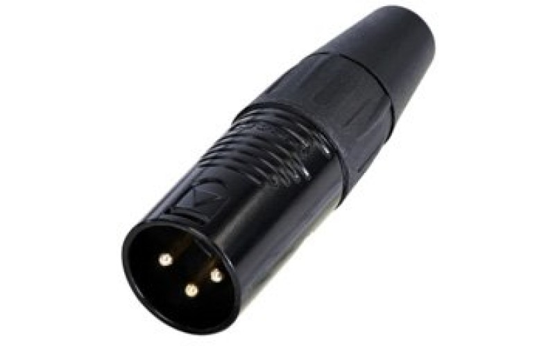 Rean RC3M-B кабельный разъем XLR