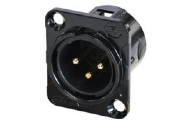 Rean RC3MDL-B панельный разъем XLR