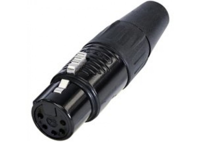 Rean RC5F-B кабельный разъем XLR