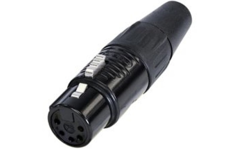 Rean RC5F-B кабельный разъем XLR