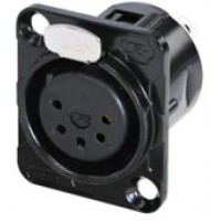 Rean RC5FDL-B панельный разъем XLR