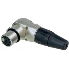 Rean RC5FR кабельный разъем XLR female угловой, 5 контактов