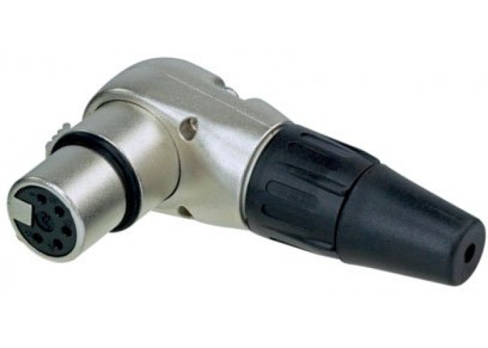 Rean RC5FR кабельный разъем XLR female угловой, 5 контактов