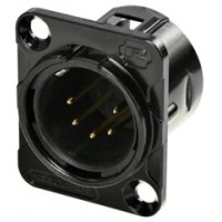 Rean RC5MDL-B панельный разъем XLR