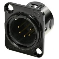 Rean RC5MDL-B панельный разъем XLR