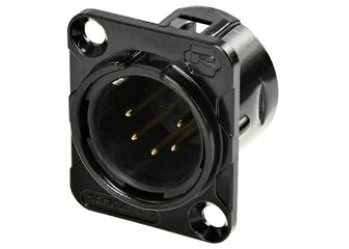 Rean RC5MDL-B панельный разъем XLR