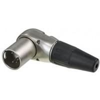 Rean RC5MR кабельный разъем XLR male, 5 контактов, угловой