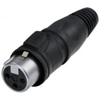 Rean RCX3F-Z-000-0  кабельный разъем XLR female ip65