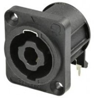 Rean RLS4MDZ-H панельный разъём speakON female 4-контактный, горизонтальный монтаж н