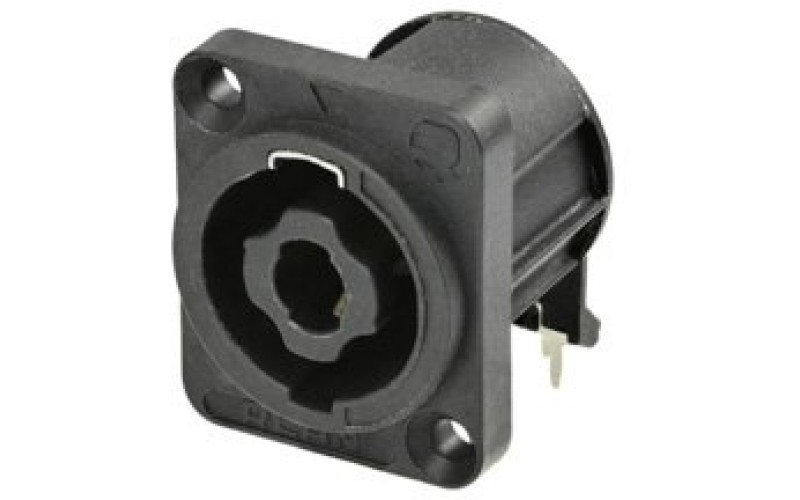 Rean RLS4MDZ-H панельный разъём speakON female 4-контактный, горизонтальный монтаж н