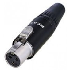 Rean RT3FC-B-W кабельный разъем mini XLR