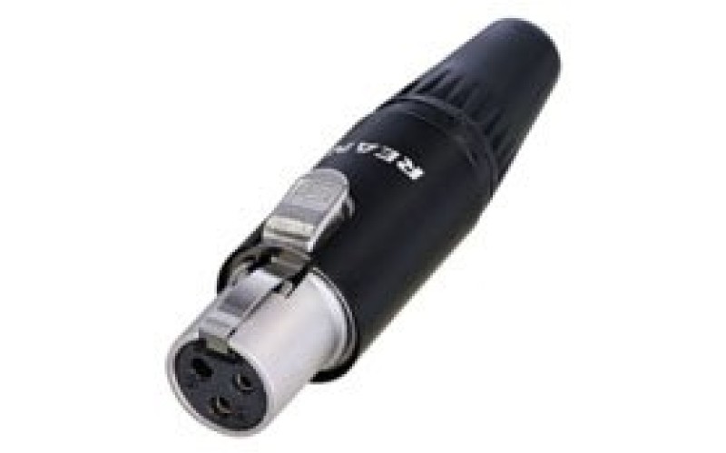 Rean RT3FC-B-W кабельный разъем mini XLR
