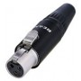 Rean RT3FC-B-W кабельный разъем mini XLR