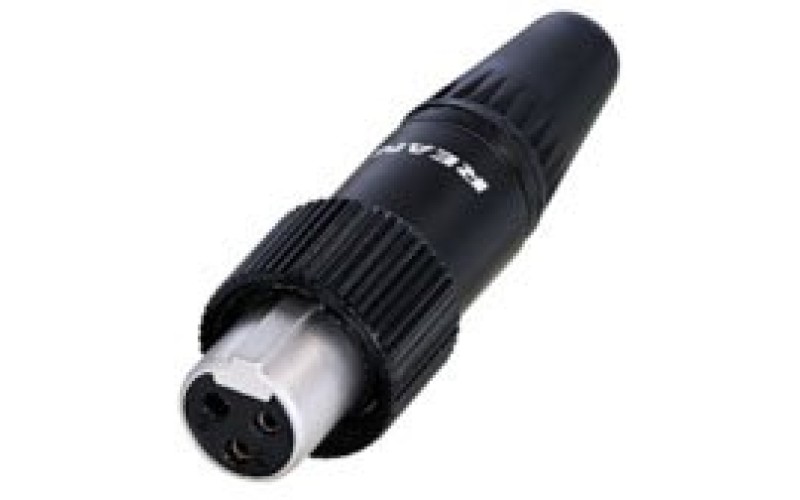 Rean RT3FCT-B кабельный разъем mini XLR