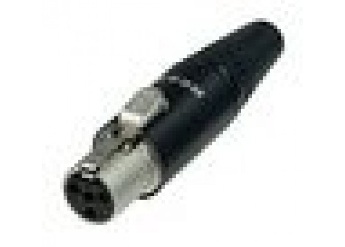 Rean RT4FC-B кабельный разъем mini XLR female 4 контакта(аналог ta4f)