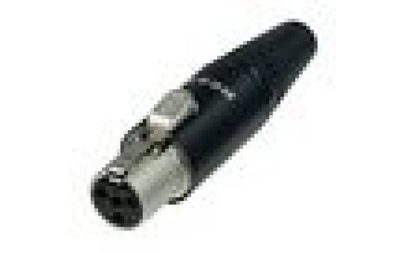 Rean RT4FC-B кабельный разъем mini XLR female 4 контакта(аналог ta4f)