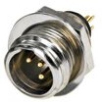 Rean RT4MP панельный разъем mini XLR male 4 контакта