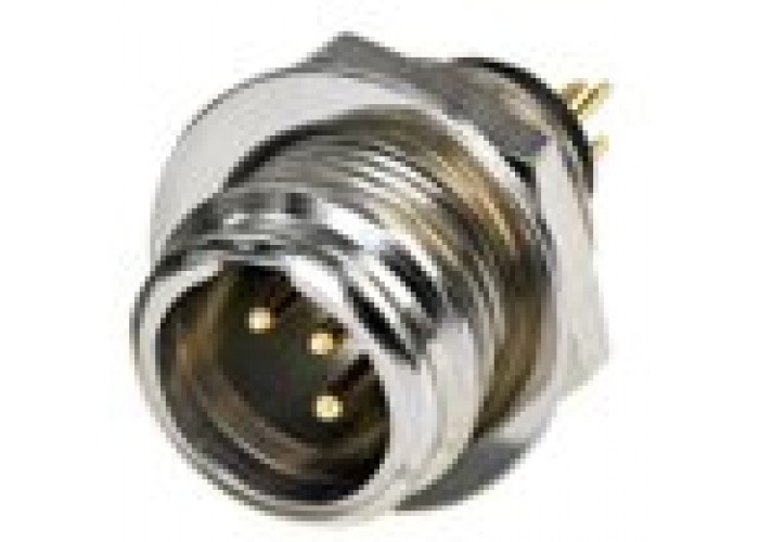 Rean RT4MP панельный разъем mini XLR male 4 контакта