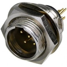 Rean RT5MPR панельный разъем mini XLR male 5 контактов