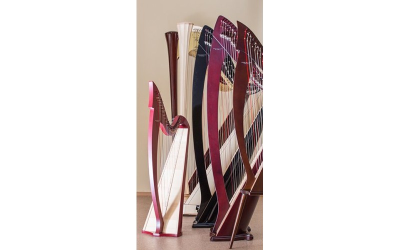 Resonance Harps M003LEV MIRA Арфа с леверсами 28 струн, цвет отделки - Орех