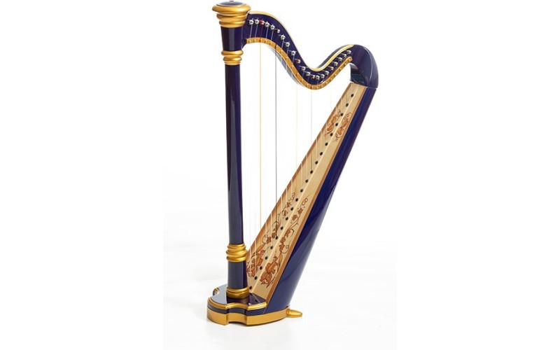 Resonance Harps MLH0012 Capris Арфа 21 струнная (A4-G1), цвет синий глянцевый