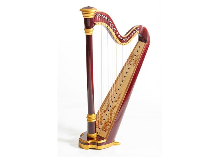 Resonance Harps MLH0013 Capris Арфа 21 струнная (A4-G1), цвет махагони глянцевый Resonance Harps MLH0013 Capris Арфа 21 струнная (A4-G1), цвет махагони глянцевый