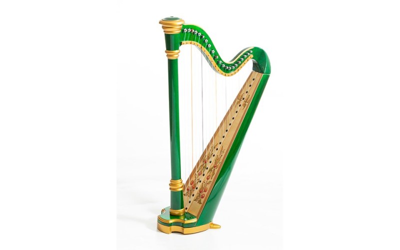 Resonance Harps MLH0015 Capris Арфа 21 струнная (A4-G1), цвет зеленый глянцевый