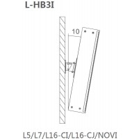 RFIntell L-HB3I WH Белый настенный кронштейн с наклоном и поворотом для L5, L7, L16-CI, L16-CJ, L163