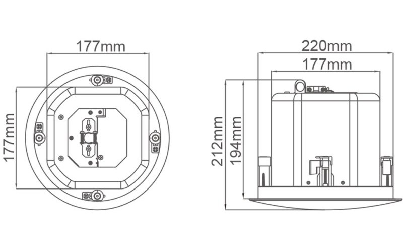 RFIntell MQ-6C коаксиальная акустическая система