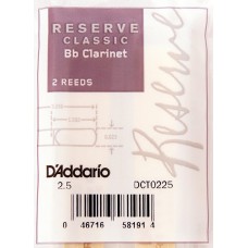 RICO DCT0225 Reserve Classic трости д/кларнета Bb №2,5 2 шт/уп