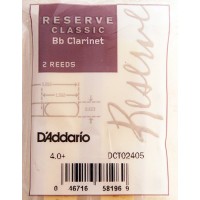 RICO DCT02405 Reserve Classic трости д/кларнета Bb №4+, 2 шт/уп