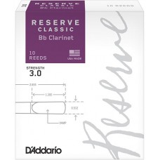 Rico DCT1030 Reserve Classic Трости для кларнета Bb, размер 3.0, 10шт