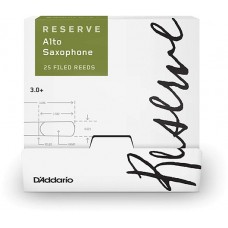 Rico DJR01305-B25 Reserve Трости для саксофона альт, размер 3.0+, 25шт в индивидуальной упаковке