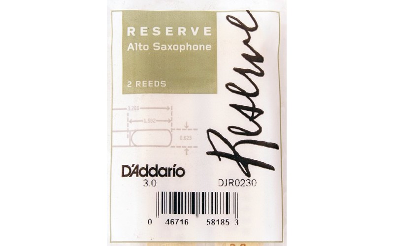 RICO DJR0230 Reserve трости д/сакс альт №3, 2 шт/упак